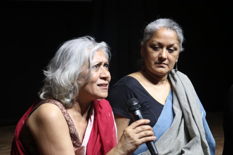 Indu Krishnan and Indira Chandrashekar