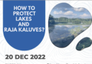 Online Workshop: How To Protect Lakes and Raja Kaluves ?